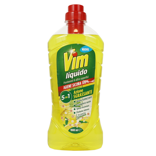 Sînt mai curate cu VIM Liquid Pavimenti & Alte Superfici 5in1 Sgrassante Pin