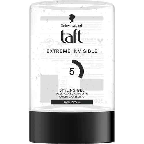 Gel Styling TAFT 5 Extreme Invisible 300 ML - Fixare Maximală