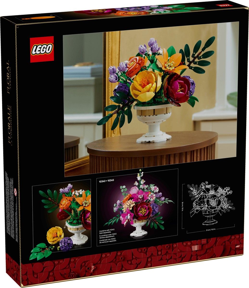 LEGO BOTANICALS ARANJAMENT FLORAL 10345