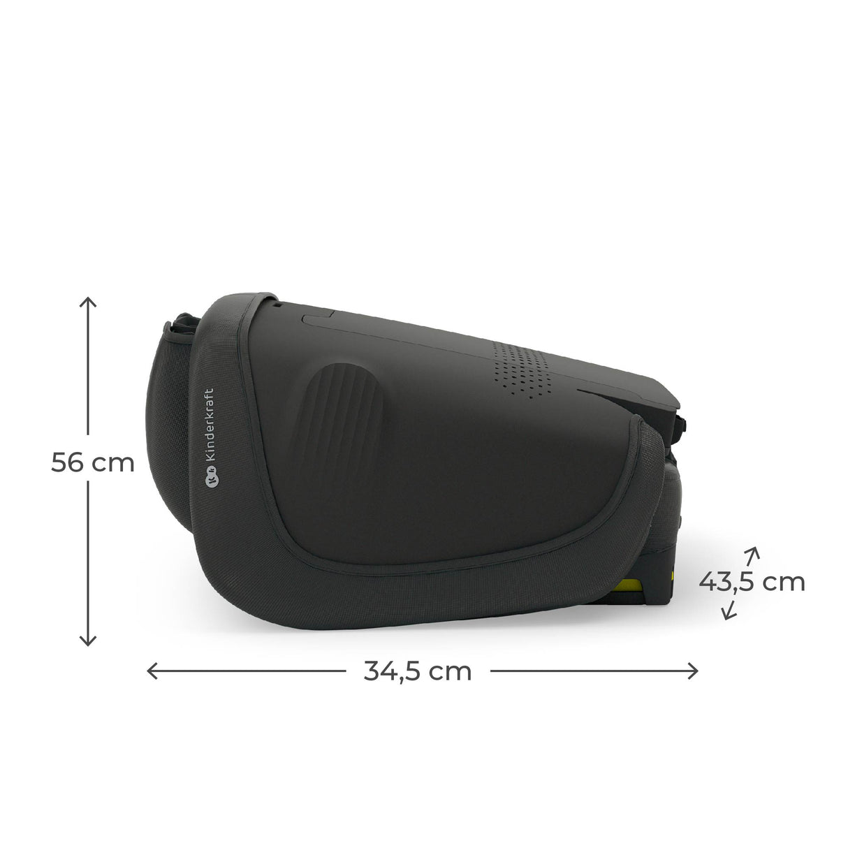 SCAUN AUTO KINDERKRAFT UNITY2 100-150 CM, BLACK