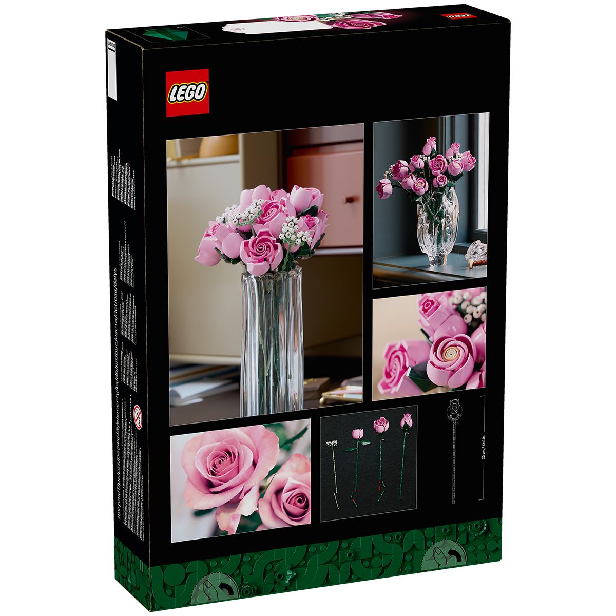 LEGO BOTANICALS BUCHET DE TRANDAFIRI ROZ 10374