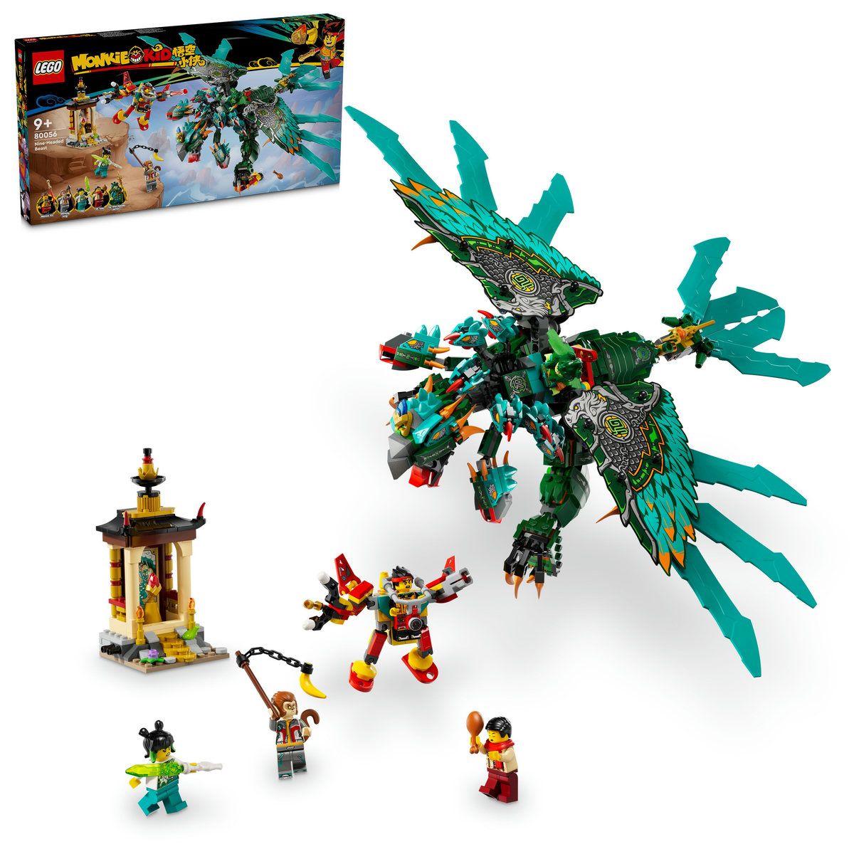 LEGO MONKIE KID BESTIA CU NOUA CAPETE 80056