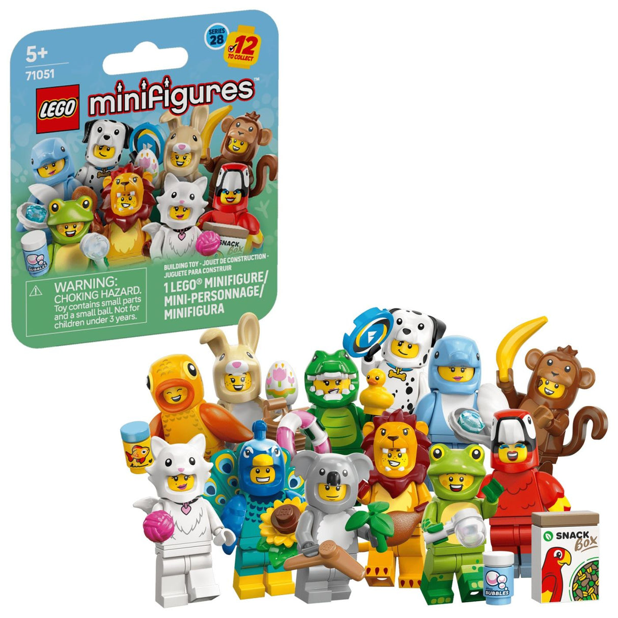 LEGO MINIFIGURINE ANIMALE 71051A