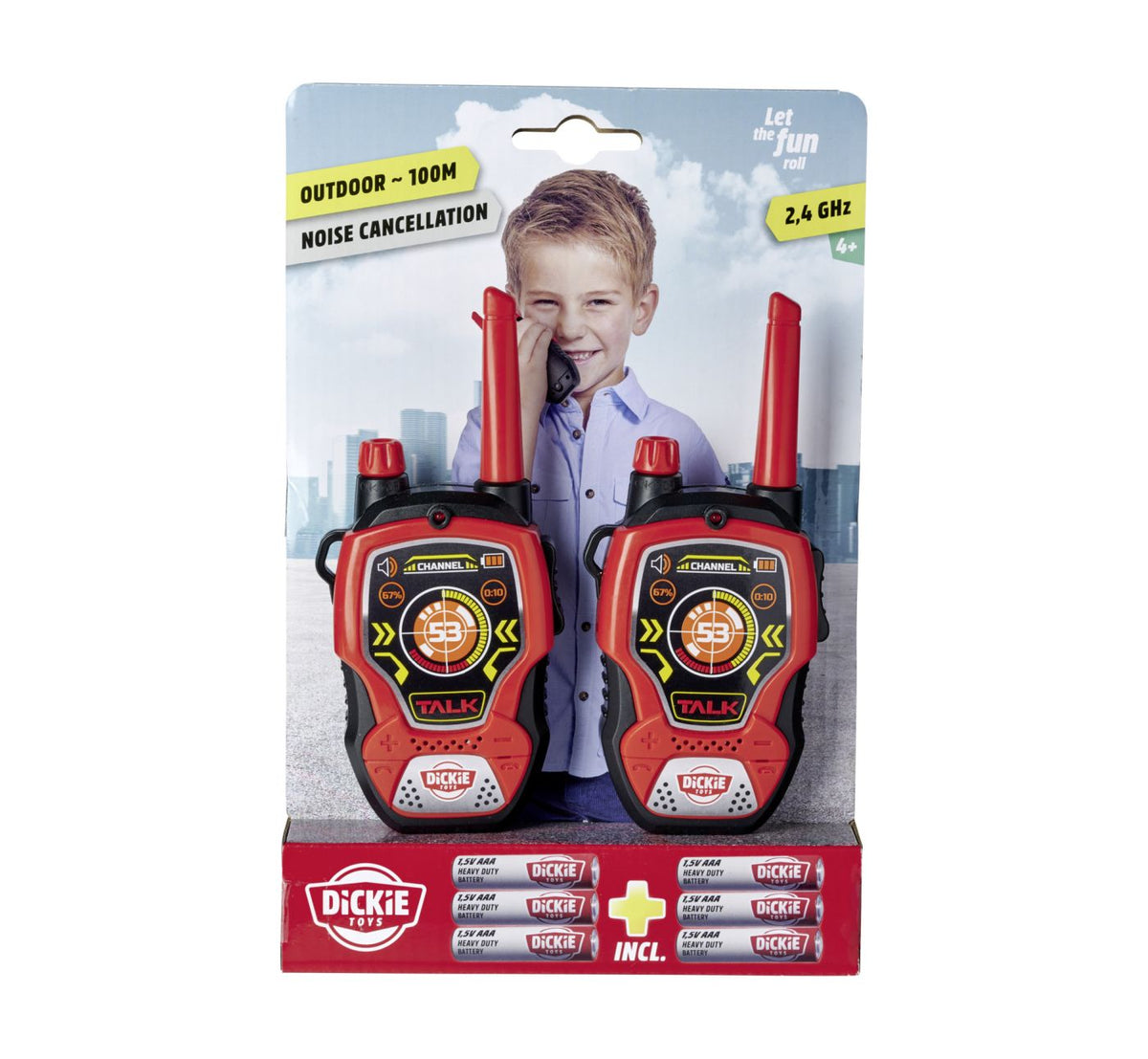 DICKIE SET 2 WALKIE TALKIE FUN