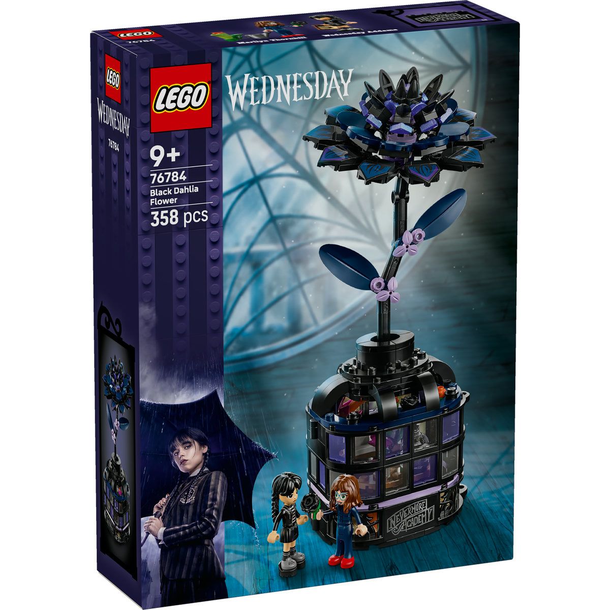 LEGO WEDNESDAY FLOARE DE DALIE NEAGRA 76784
