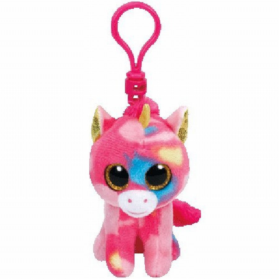 PLUS BRELOC TY 8.5CM BOOS UNICORN MULTICOLOR
