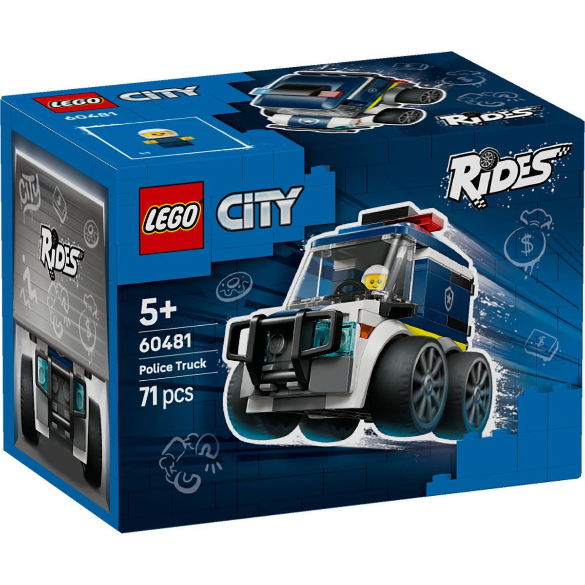 LEGO CITY VEHICULE CAMIONETA DE POLITIE 60481