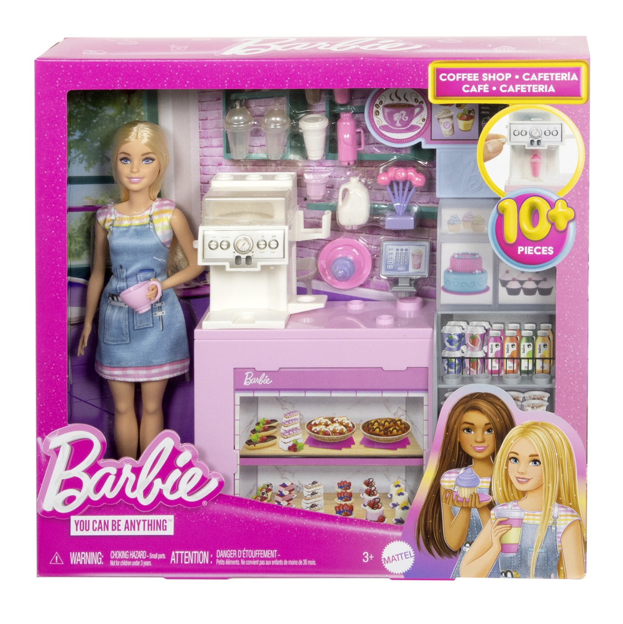 BARBIE PAPUSA BARBIE YOU CAN BE SET CAFENEA