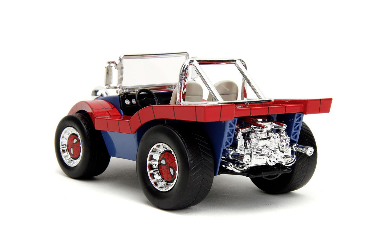 JADA MASINUTA METALICA SPIDER MAN BUGGY 1:24