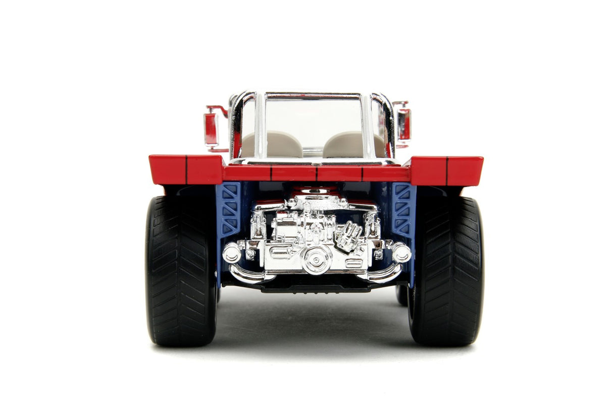 JADA MASINUTA METALICA SPIDER MAN BUGGY 1:24