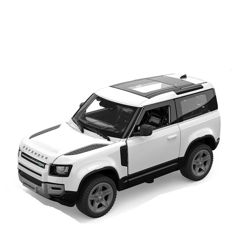MASINUTA METALICA LAND ROVER DEFENDER 90 ALB SCARA 1 LA 24