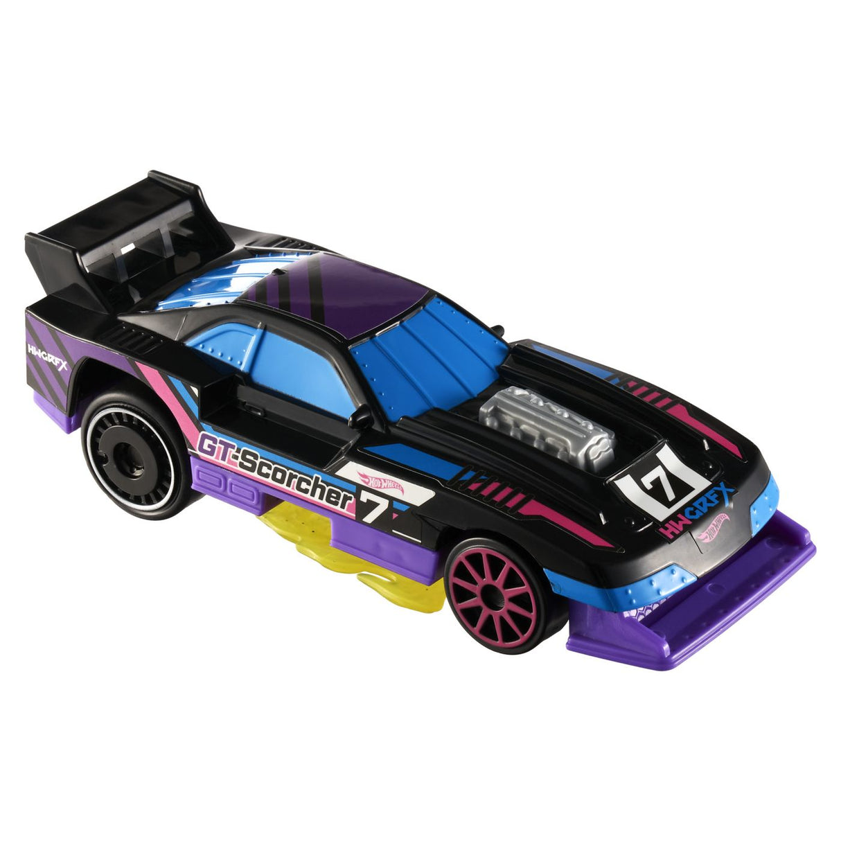 HOT WHEELS LETS RACE ACTIVATE MASINUTA GT SCORCHER SCARA 1 LA 32