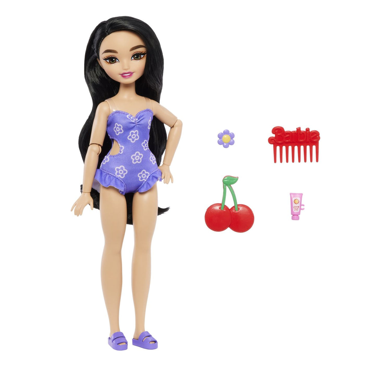 BARBIE DREAM BESTIES PAPUSA BARBIE RENEE LA PLAJA CU ACCESORII
