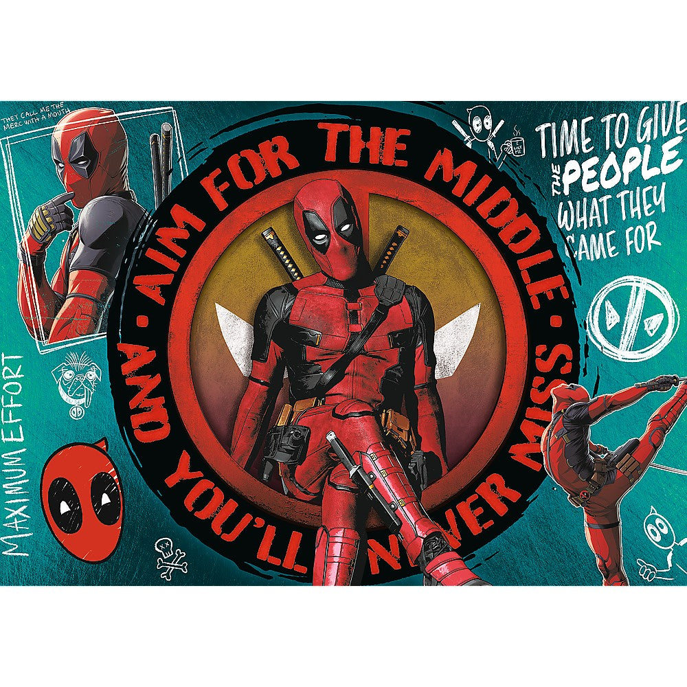 PUZZLE TREFL 1000 PREMIUM PLUS MARVEL DEADPOOL SI WOLVERINE