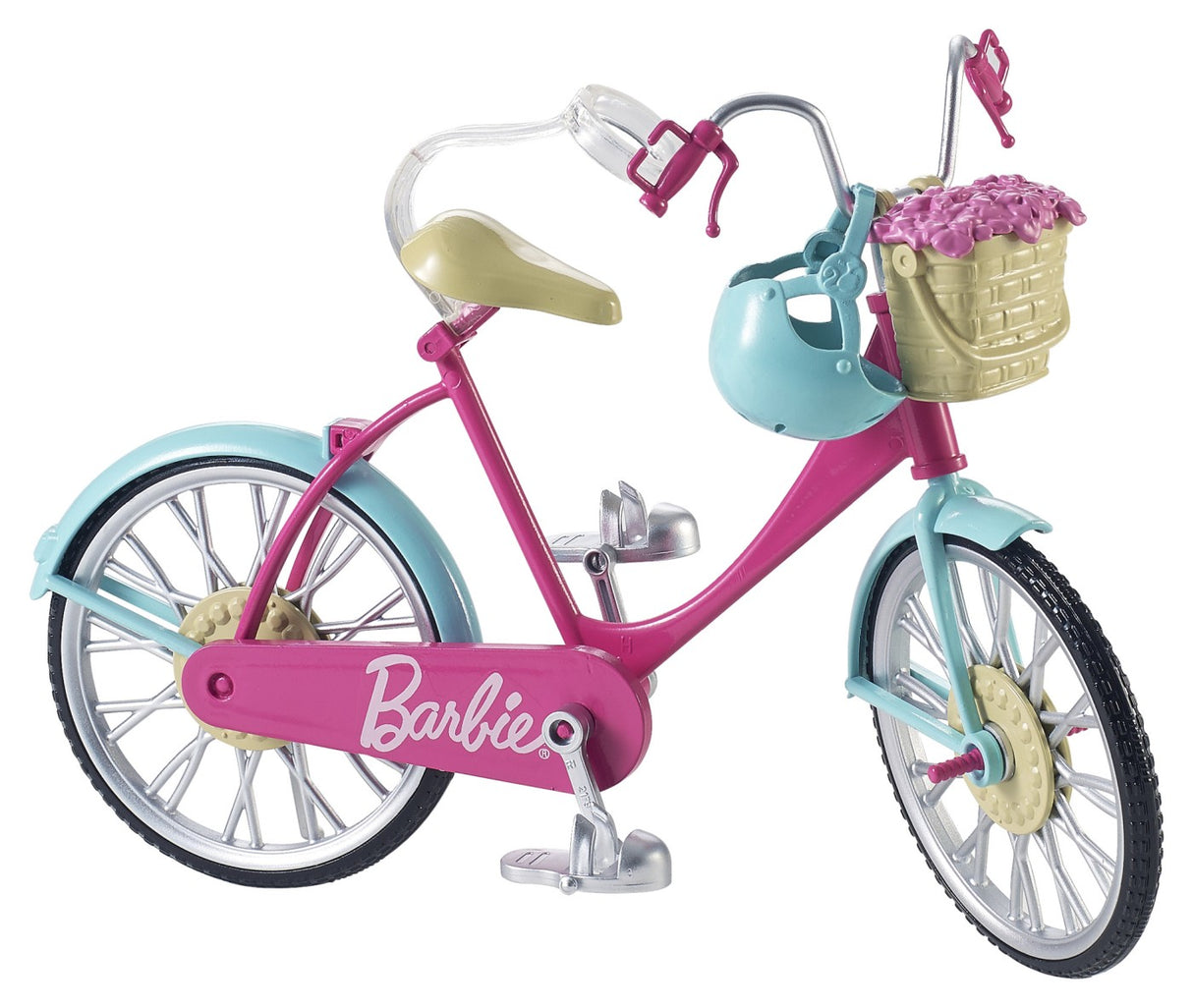 BARBIE BICICLETA ROZ LUI BARBIE