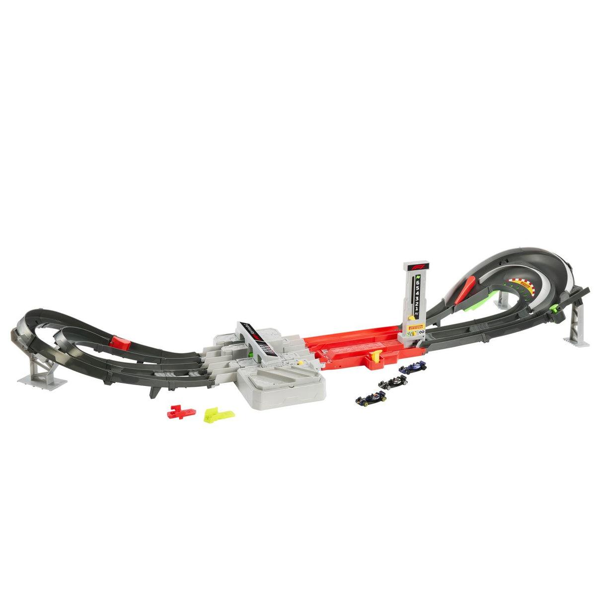 HOT WHEELS RACING CIRCUIT DE CURSE GRAND PRIX FORMULA 1 CU 3 MASINUTE INCLUSE