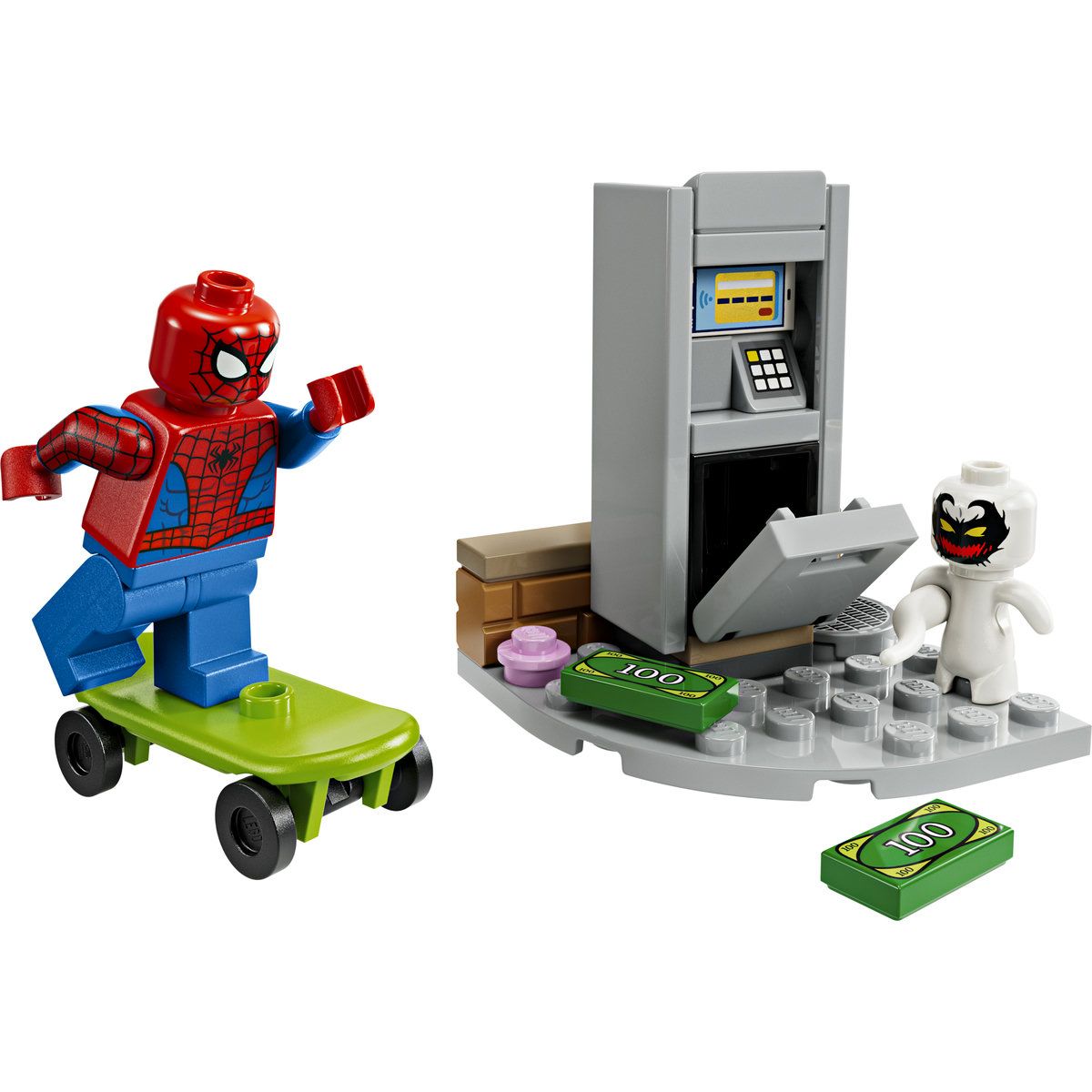 LEGO MARVEL OMUL PAIANJEN VS HOTUL ANTI VENOM 30725