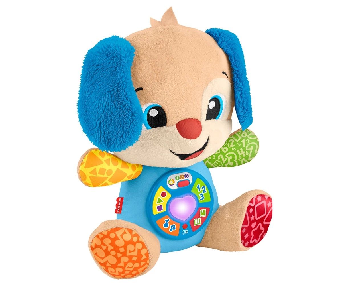 FISHER PRICE CATEL INTERACTIV CU URECHI ALBASTRE RADE SI INVATA