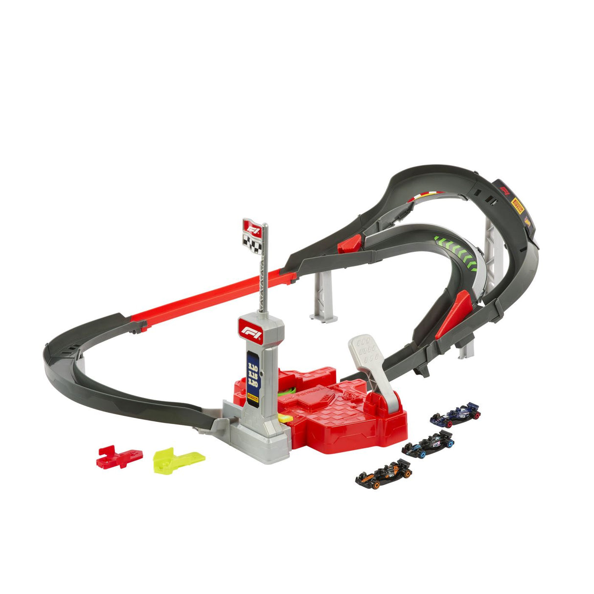 HOT WHEELS RACING CURCUIT DE CURSE FORMULA 1 CU 3 MASINUTE INCLUSE