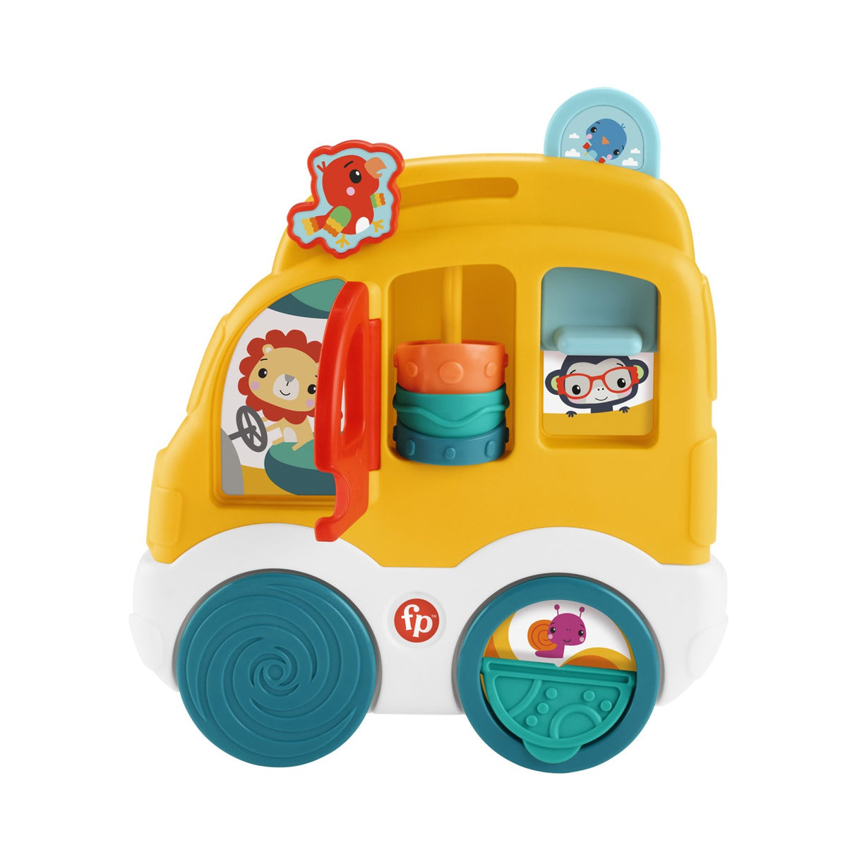 FISHER PRICE ANIMAL FRIENDS CENTRU DE ACTIVITATI MASINUTA