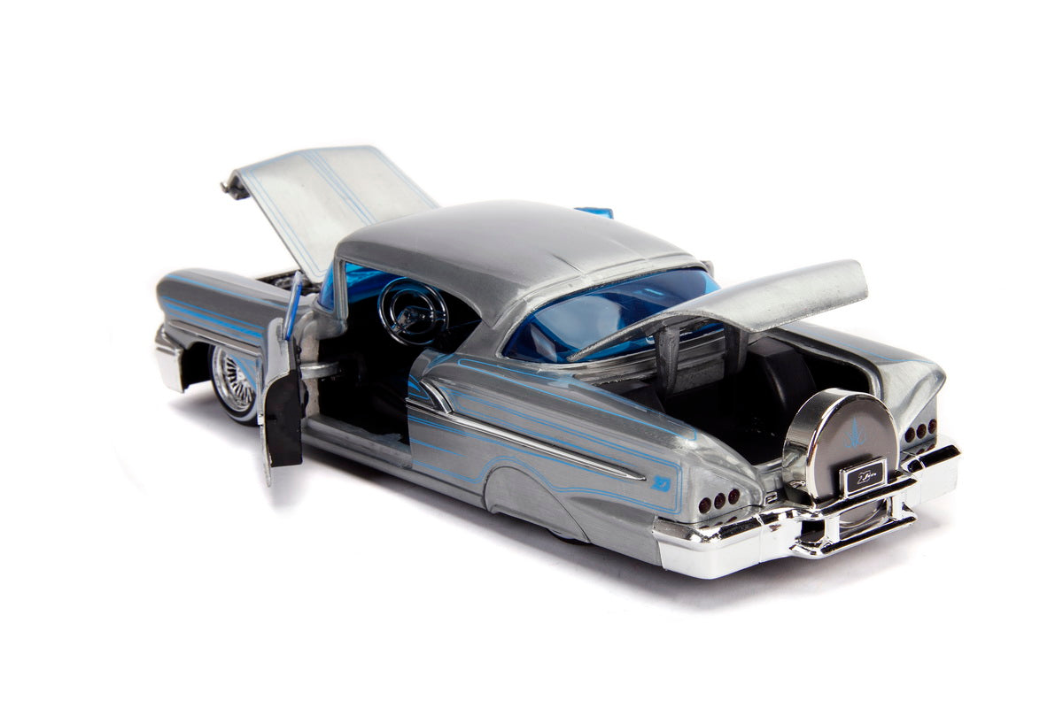 MACHETA METALICA CHEVY IMPALA HARD TOP 1958 SCARA 1 LA 24