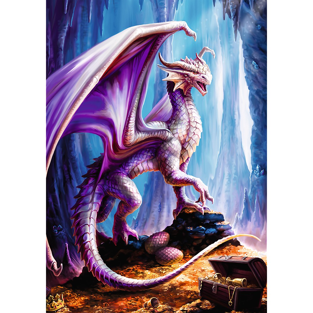PUZZLE TREFL 1000 PREMIUM PLUS FANTASY GARDIANUL COMORII