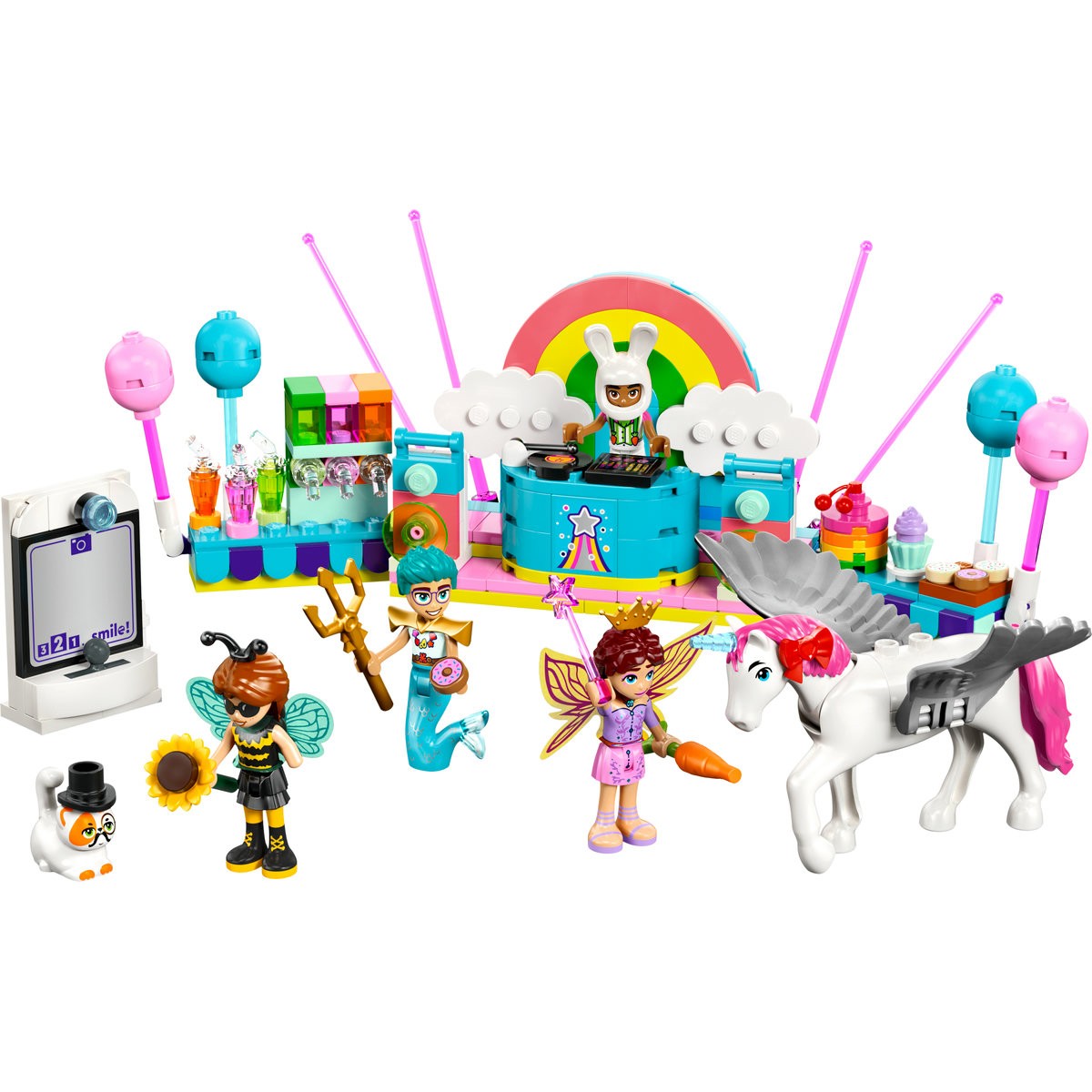 LEGO FRIENDS BAL MASCAT CU UNICORNUL SI ZANA 42661