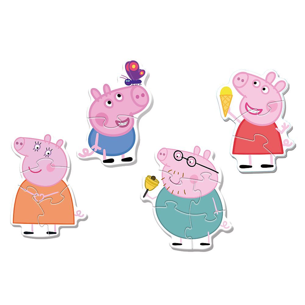 PUZZLE TREFL BABY CLASIC PEPPA PIG PURCELUSUL CLASIC PRINTRE PRIETENI