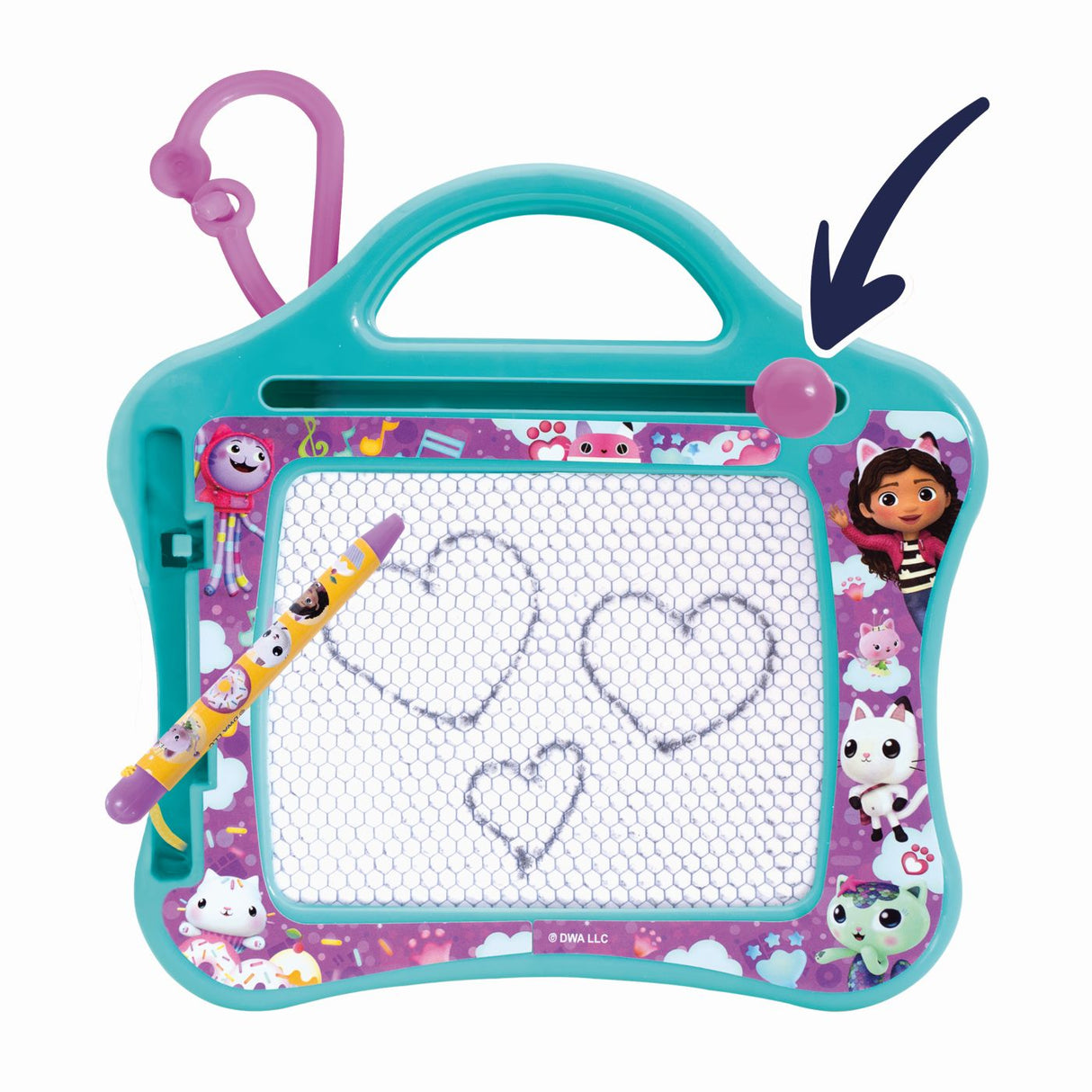 TABLA MAGNETICA DE SCRIS TRAVEL MAGIC SCRIBBLER GABBYS DOLLHOUSE
