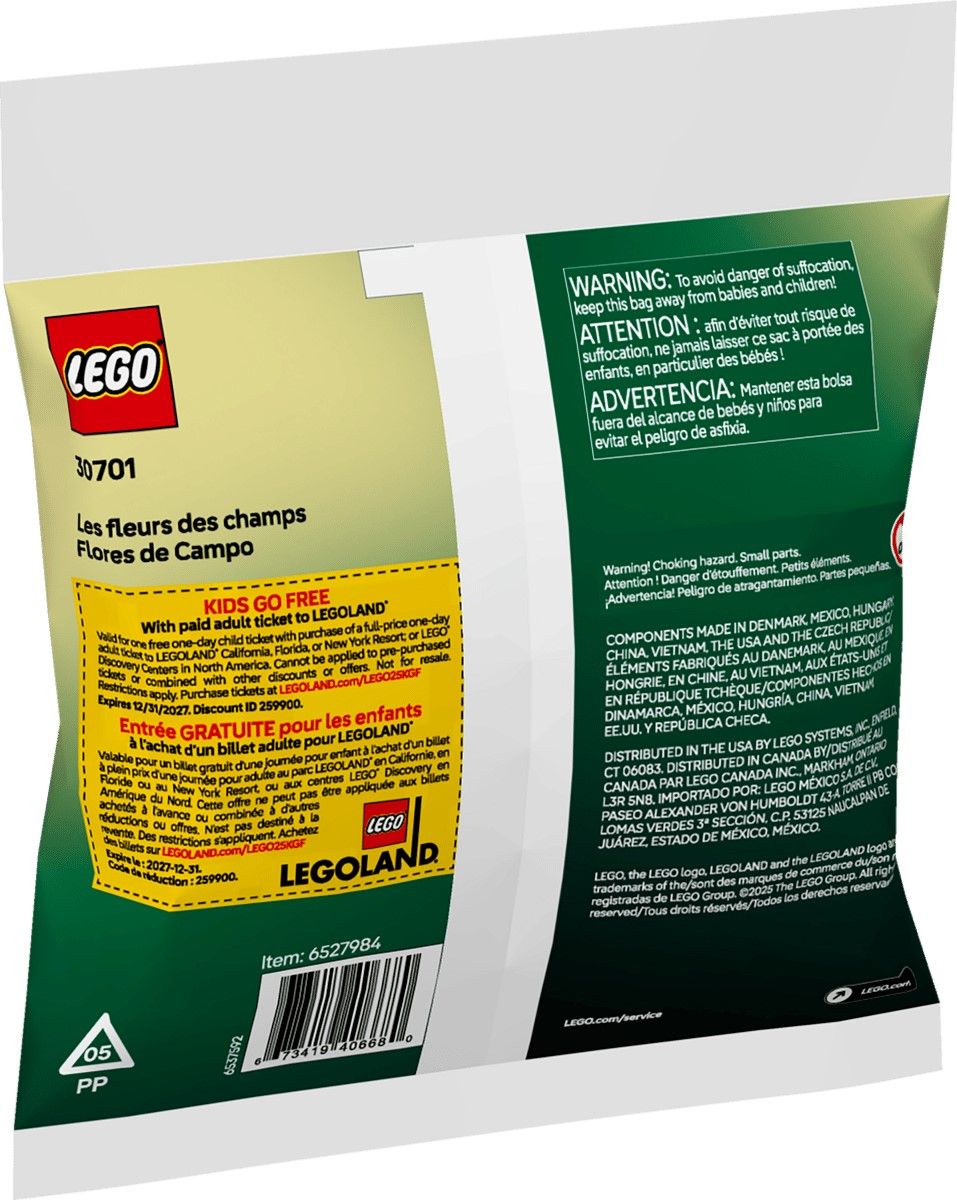 LEGO BOTANICALS FLORI DE CAMP 30701