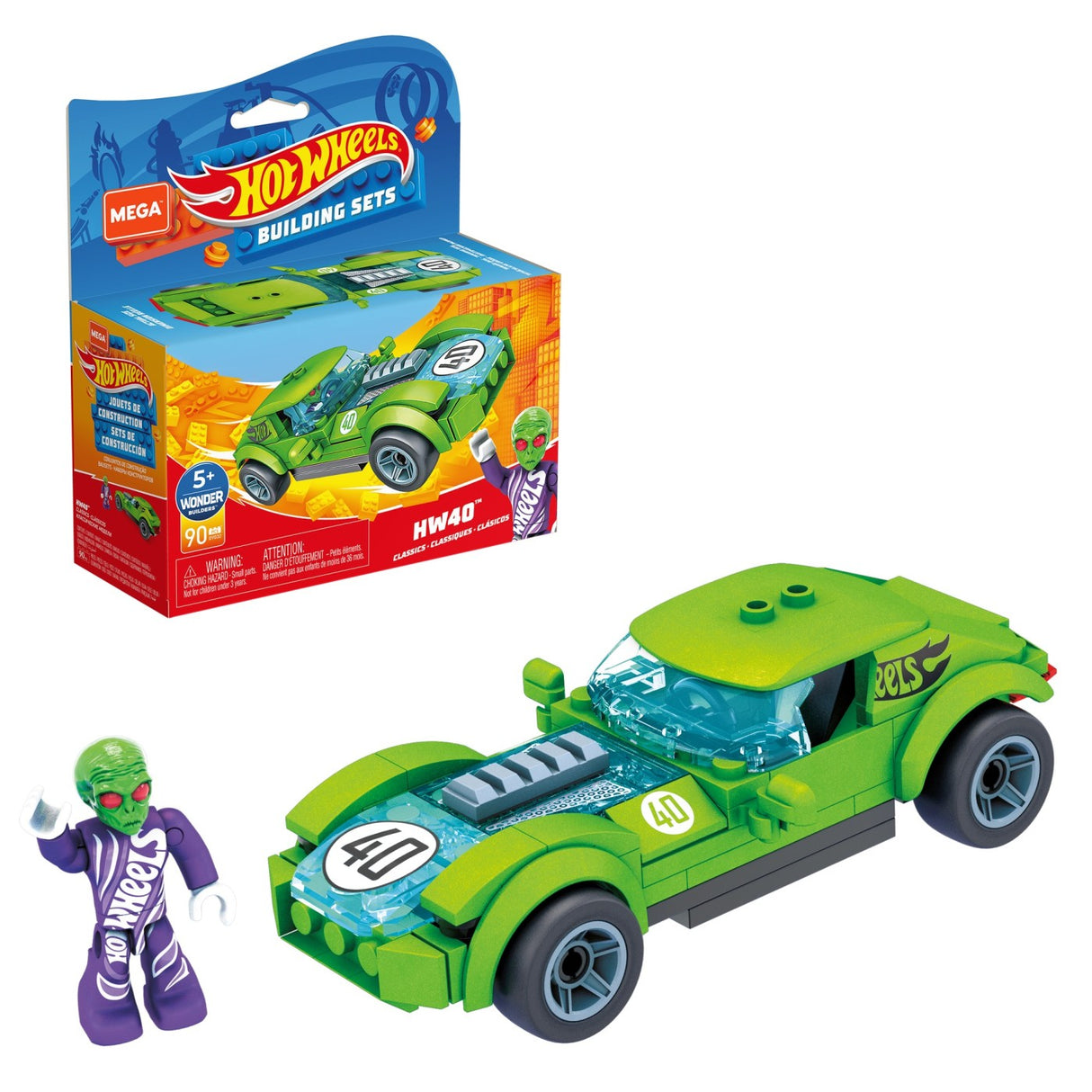 HOT WHEELS MEGA MASINUTA CONSTRUIBILA HW40