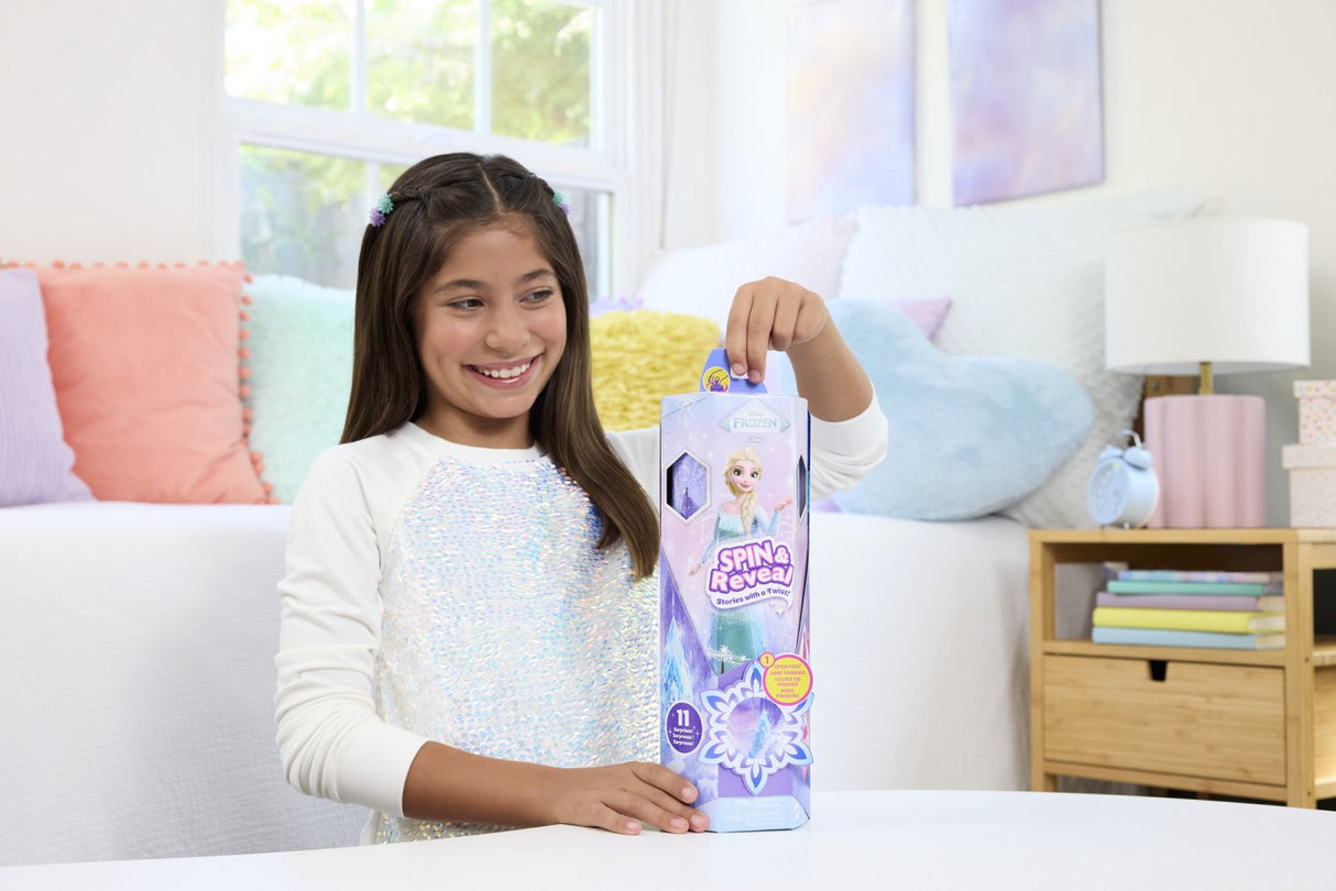 DISNEY FROZEN SPIN AND REVEAL PAPUSA ELSA