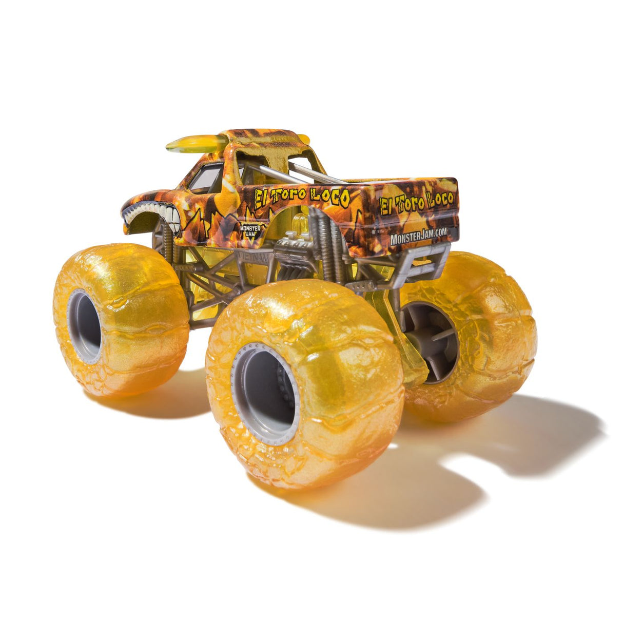 MONSTER JAM COLLIDE A SCOPE MASINUTA METALICA EL TORO LOCO SCARA 1 LA 64