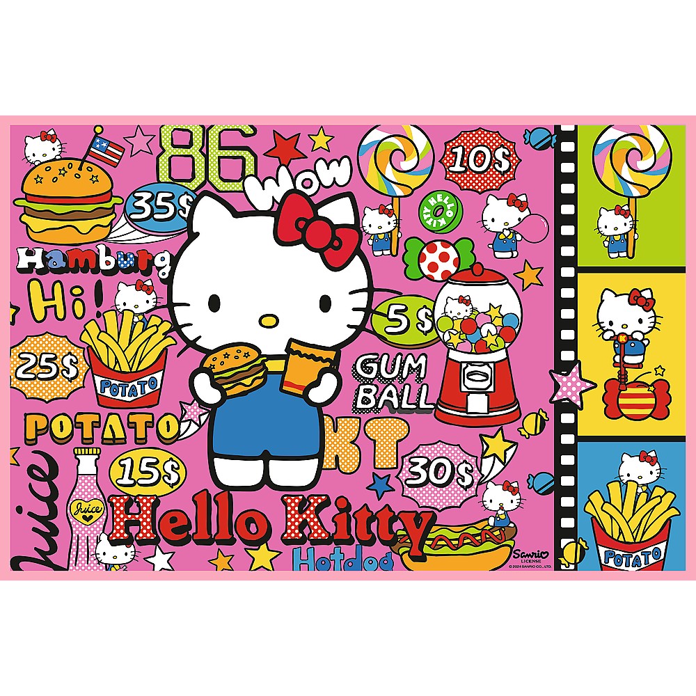 PUZZLE TREFL 2X200 HELLO KITTY SI PRIETENII