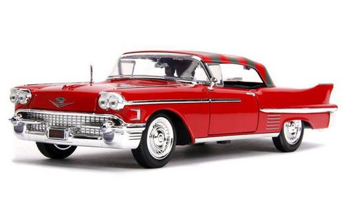 MACHETA METALICA FREDDY KRUEGER 1958 CADILLAC MODEL 62 SCARA 1 LA 24