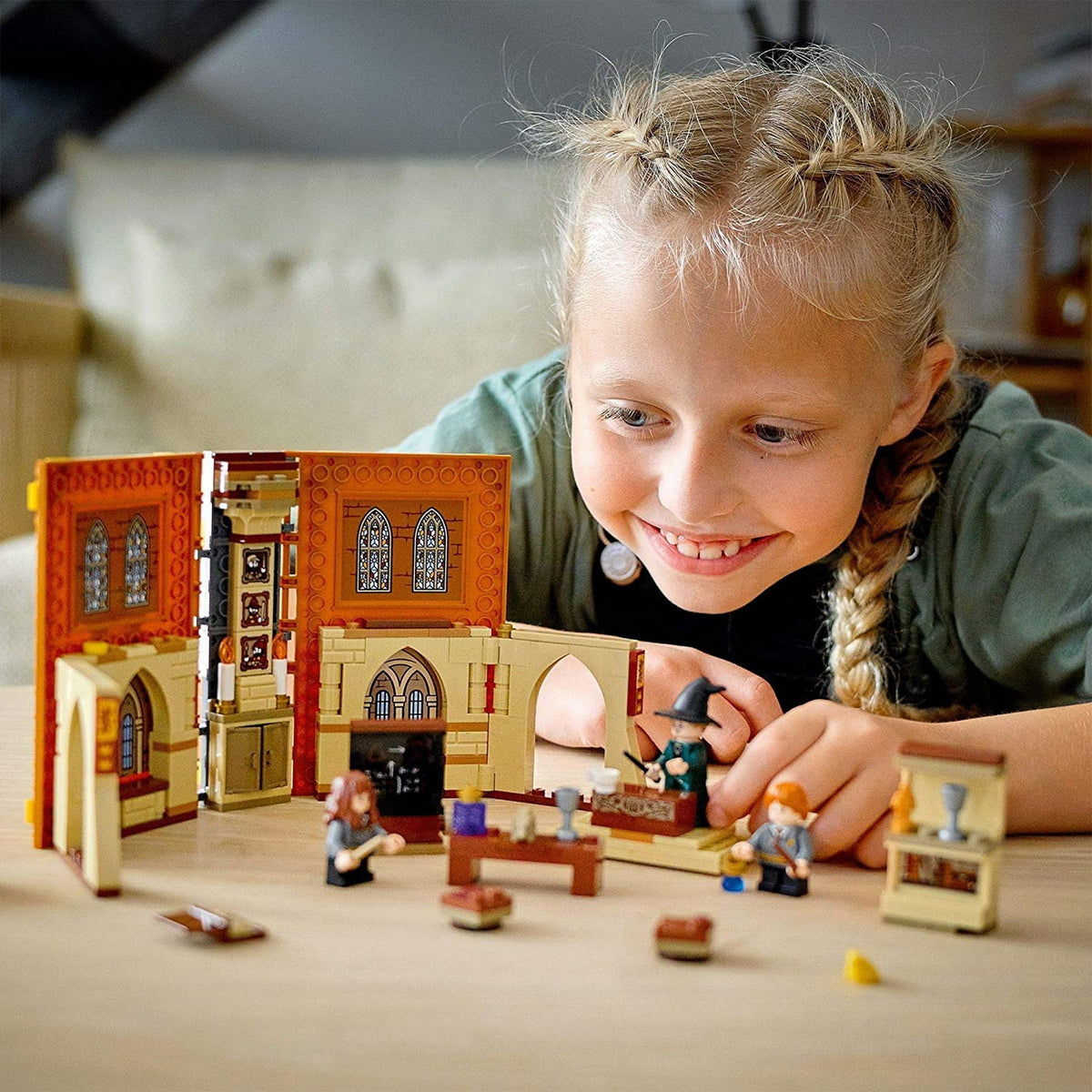 LEGO HARRY POTTER MOMENT HOGWARTS: LECTIA DE TRANSFIGURARE 76382