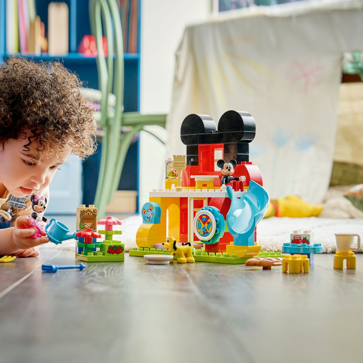 LEGO DUPLO CLUBUL LUI MICKEY MOUSE CU MINNIE SI PLUTO 10465