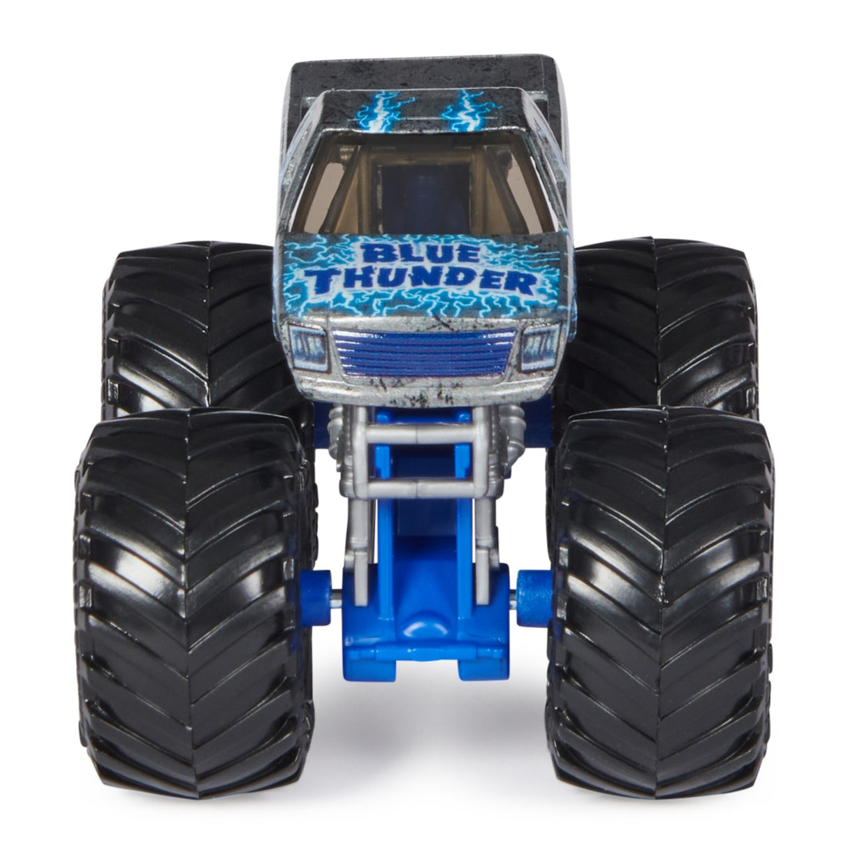 MONSTER JAM MASINUTA METALICA BLUE THUNDER SCARA 1 LA 64