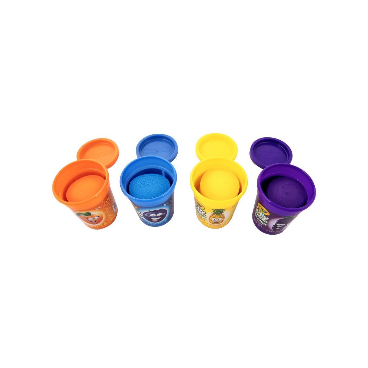 CRAYOLA SILLY SCENTS SET 4 BORCANASE CU PLASTILINA PARFUMATA