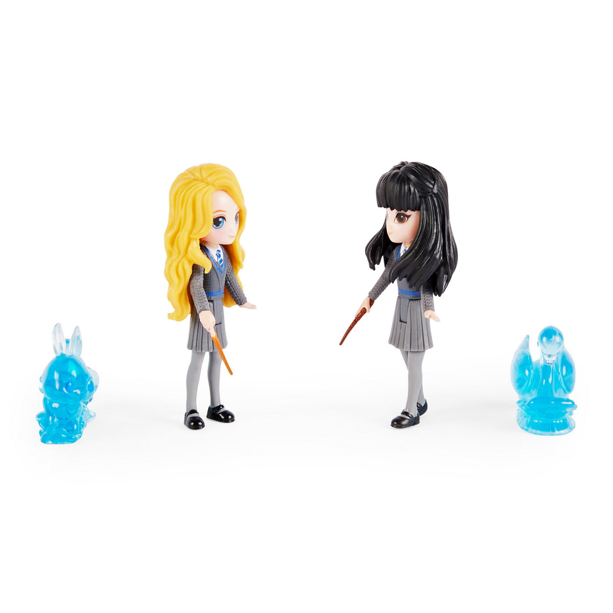 HARRY POTTER WIZARDING WORLD MAGICAL MINIS SET 2 FIGURINE LUNA LOVEGOOD SI CHO CHANG
