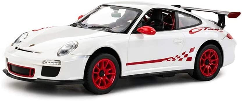 MASINA CU TELECOMANDA PORSCHE GT3 ALB CU SCARA 1 LA 14