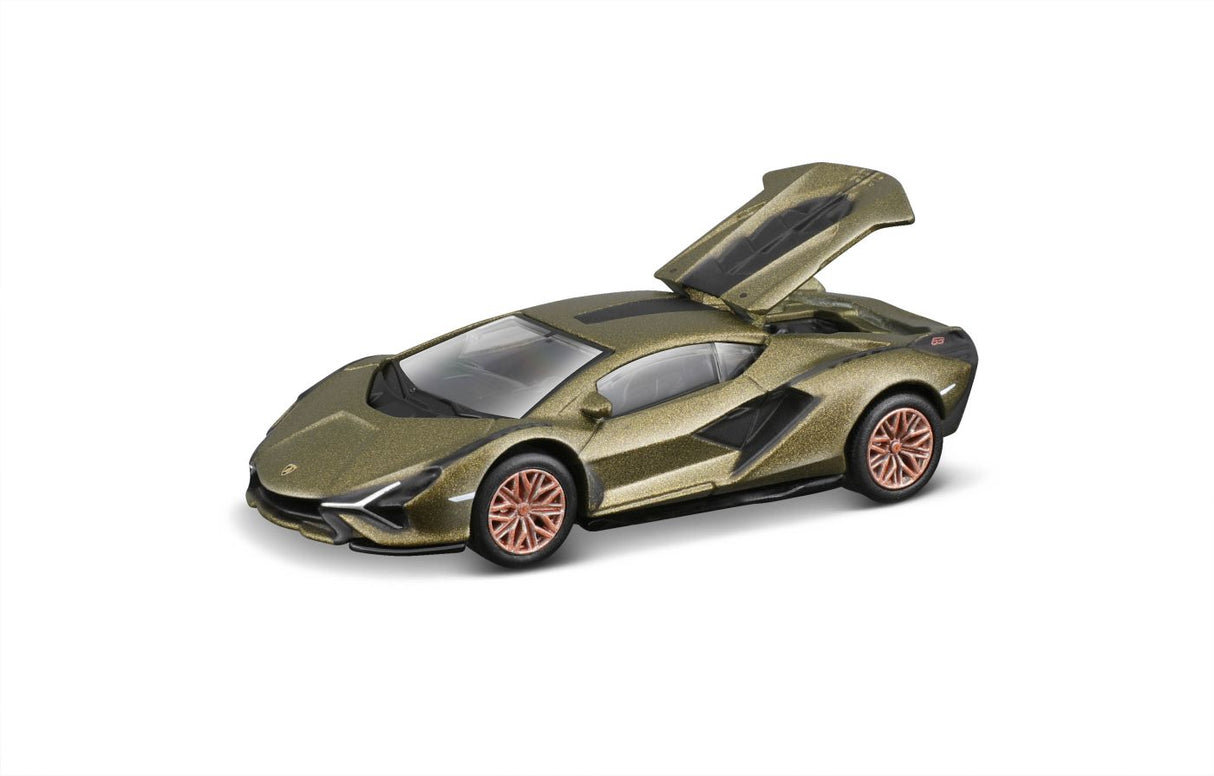 MAISTO MASINUTA METALICA SPEED ICONS LAMBORGHINI SIAN FKP 37 VERDE SCARA 1 LA 64