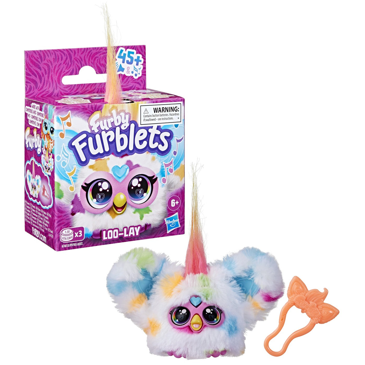 FURBY FURBLETS JUCARIE INTERACTIVA LOO-LAY
