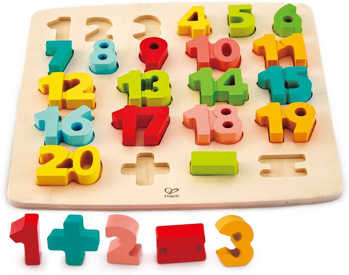 HAPE PUZZLE MATEMATICA CHUNKY