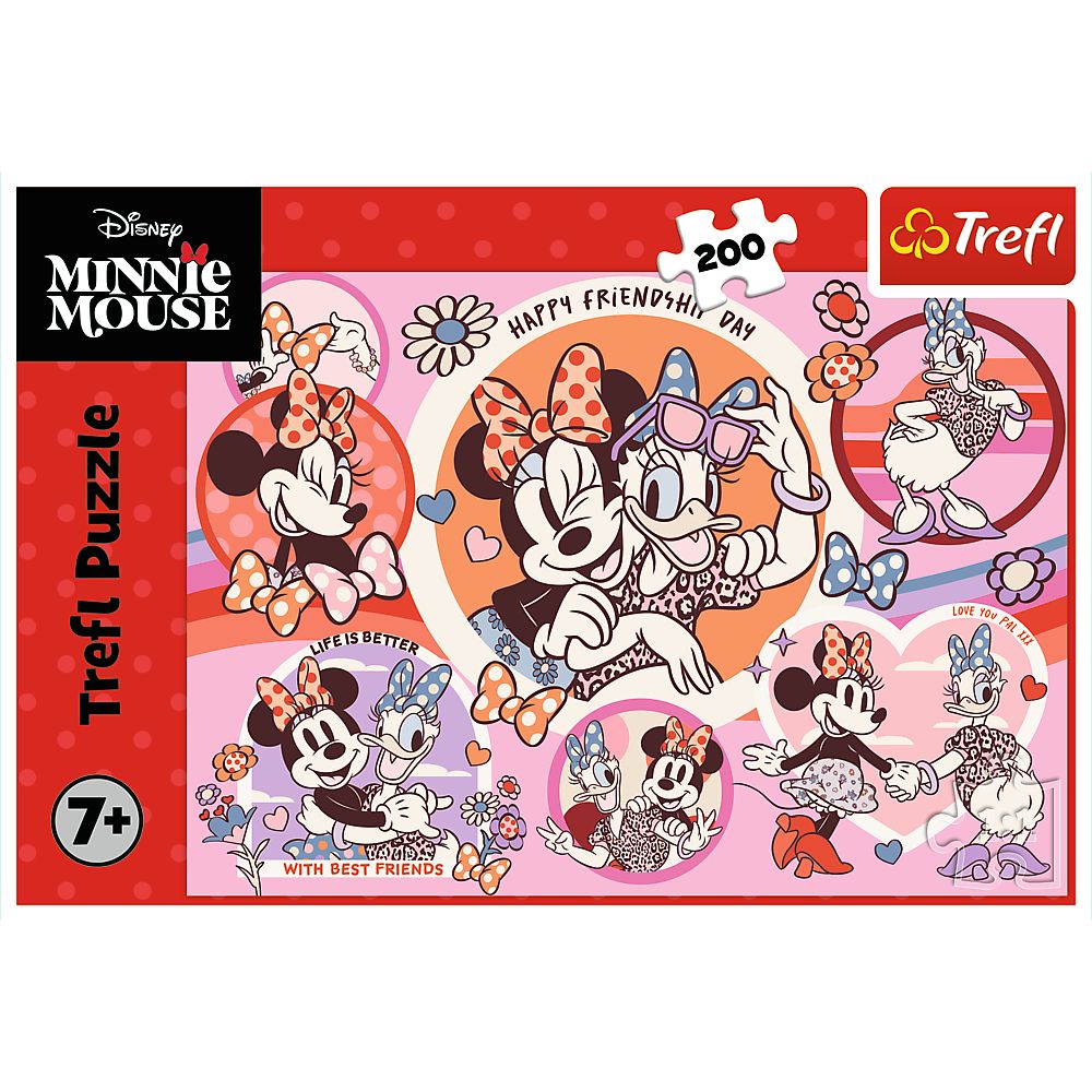 PUZZLE TREFL 200 DISNEY MINNIE MOUSE OBICEIURILE LUI MINNIE