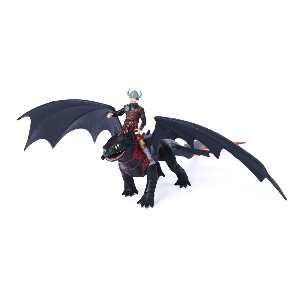 CUM SA ITI DRESEZI DRAGONUL INCERCAREA FLACARII SET DRAGON TOOTLESS SI FIGURINA HICCUP