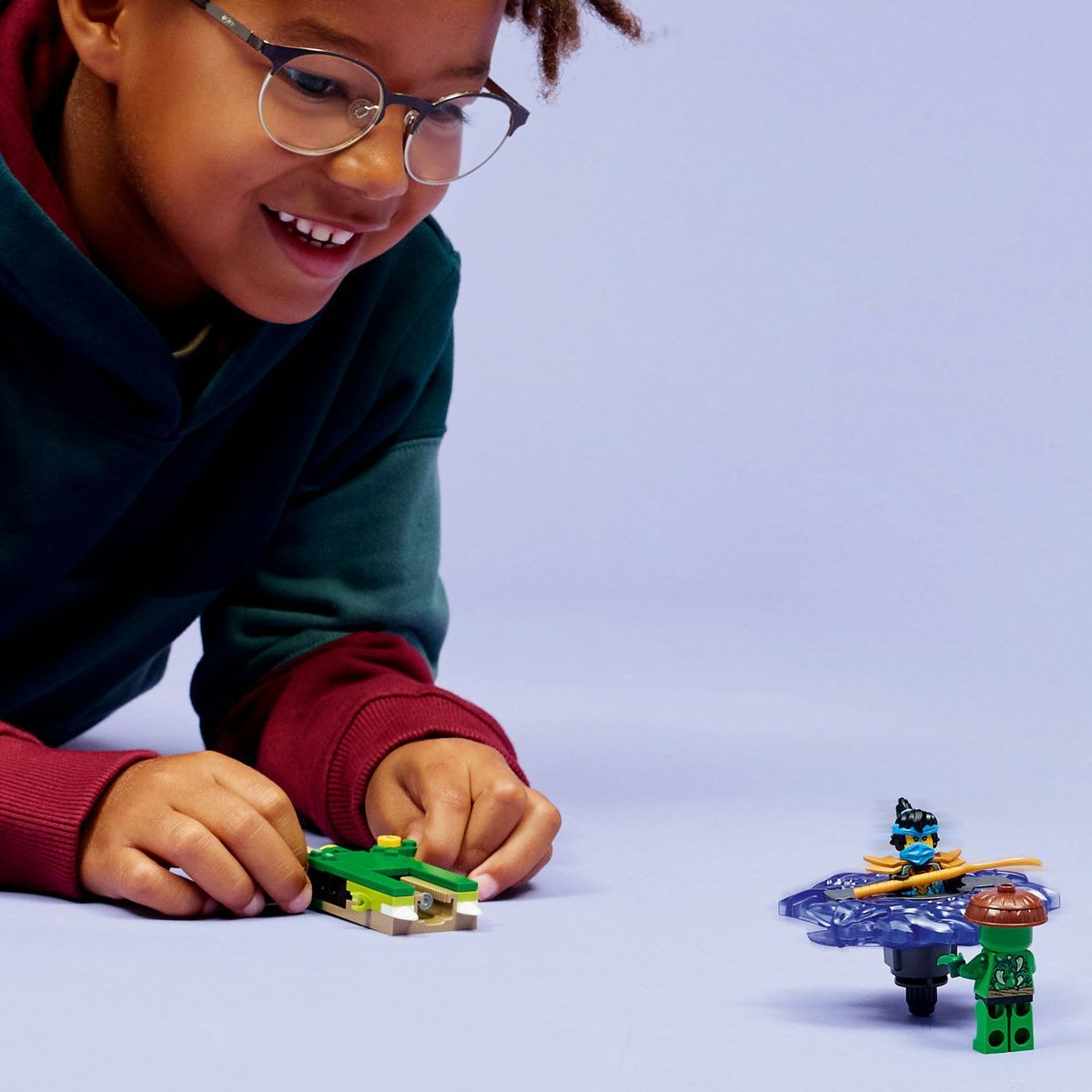 LEGO NINJAGO NYA VS SPINNERUL MONSTRU CU MUTATII 71849