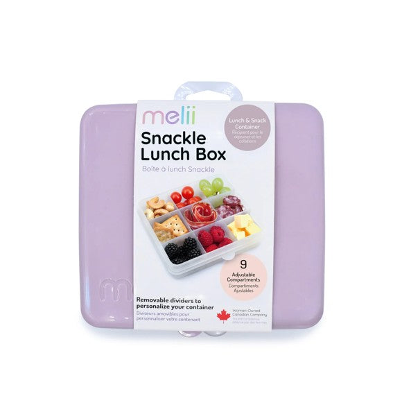 CUTIE SNACK 9 COMPARTIMENTE, MELII, WISTERIA PURPLE