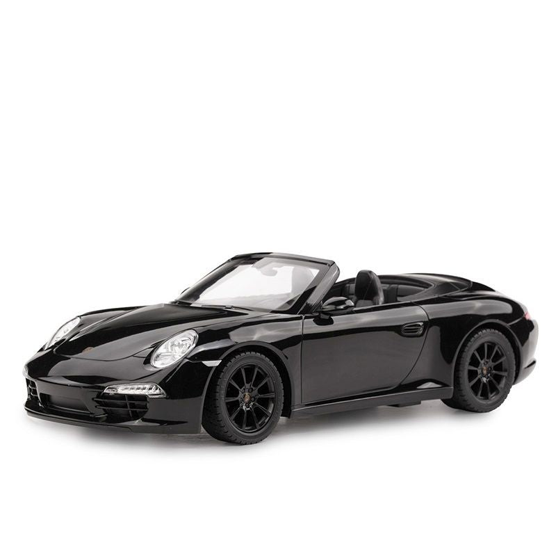 MASINA CU TELECOMANDA PORSCHE 911 CARRERA S NEGRU CU SCARA 1 LA 12