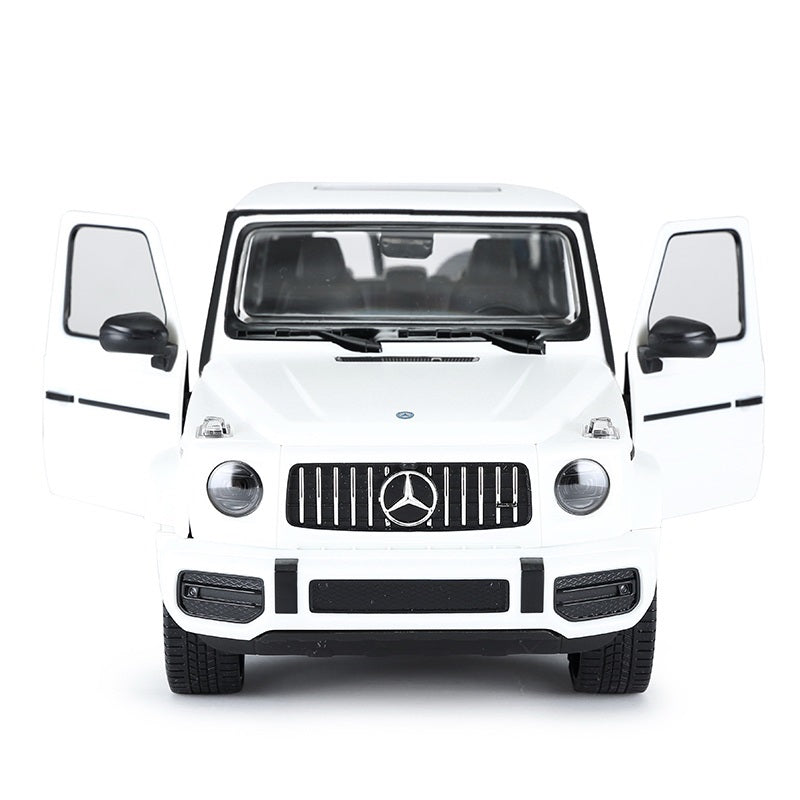 MASINA CU TELECOMANDA MERCEDES-BENZ G63 ALB SCARA 1 LA 14